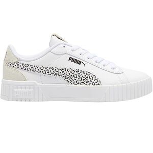 PUMA Women's White and Cream Sneakers